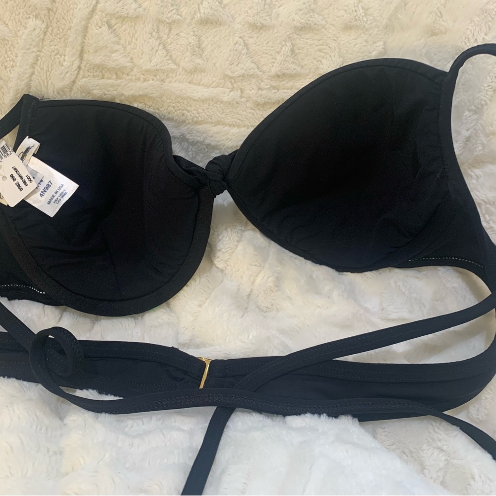 Oscar de la Renta Multicolor Bikini Swimsuit‎ Top Size Large Season R14 - Picture 8 of 8